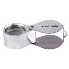 2X Lupa de Joya Joyeria Vidrio de Aumento para Ojo 10X 21mm