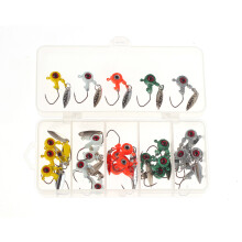 Kit di 25 teste jig A/B - 3,9 g 28x10/22x9 dipinte