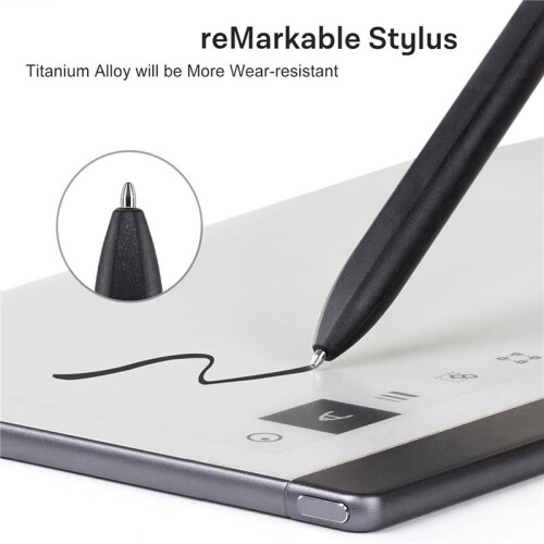 Replacement  Stylus Pen Tips for  2 Tablet- Durable Titanium Alloy Metal Tip/Nibs (4 PCS) 2