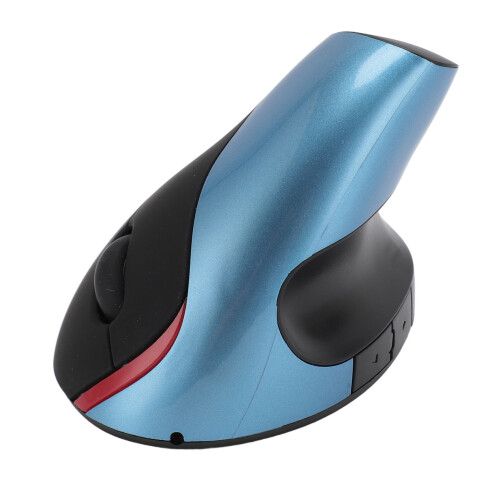 Mouse verticale ergonomico per mano destra blu 500 mAh