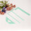 4Pcs/Set Plastic Bookbinding Ruler Set for Efficient and Convenient Binding 3