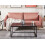Beliani Coffee Table DELANO Black Marble 2