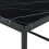 Beliani Coffee Table DELANO Black Marble 5