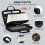 Fireproof Document Organizer Box with Lock & File Folder, Hard Case Fire Proof Safe Bag for Documents Files Valuable 6
