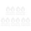 100Pcs Clear Acrylic Thread Organizer Set for Sewing Supplies Storage 8