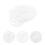 100Pcs Clear Acrylic Thread Organizer Set for Sewing Supplies Storage 11