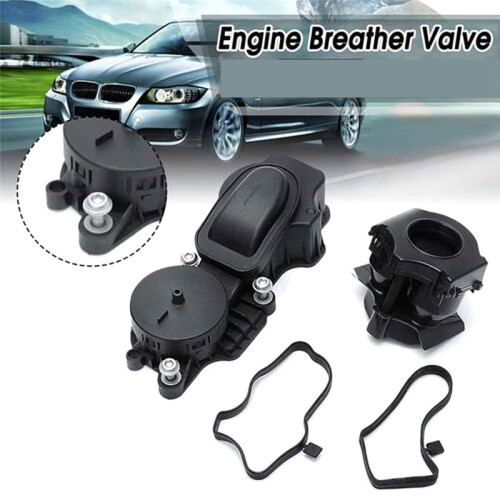 Engine Breather Separator Crankcase Oil Filter Ventilation Valve Kit for  3 Series E46 E61 E81E 90 E83 11127799224 2