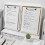 A4 Multi-Function Exam Folder with Clip Document Organizer for Students Office Work Portfolio Storage Test Holder WHITE 3