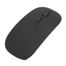 Ratón negro delgado de 3 velocidades 800/1200/1600 DPI 450 mAh