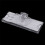 Safetypin Clear Hard Plastic Name Tag Clip Holder 60 Pcs 3