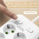 EU Plug AC Multitap Power Strip 2m Extension Cord Electrical Socket USB Home Office Surge Protector Network Filter White 3
