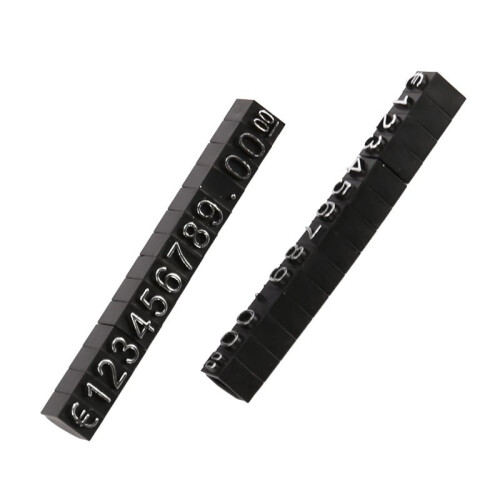 180 Sets Plastic Kubussen Prijs Display Tags Verstelbare Nummer Stand Frame Label Shop 2