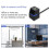 Computer Desktop  Colorful LED PC Motherboard External Start Power /Off Button Extension Cable for Office A 5