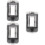 3Pièces Boîte Distribution Courant Pièce Gris Fenêtre Transparente 9