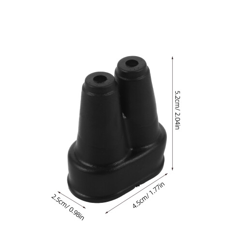 Garde Câble Accélérateur Caoutchouc Noir Résistant 1