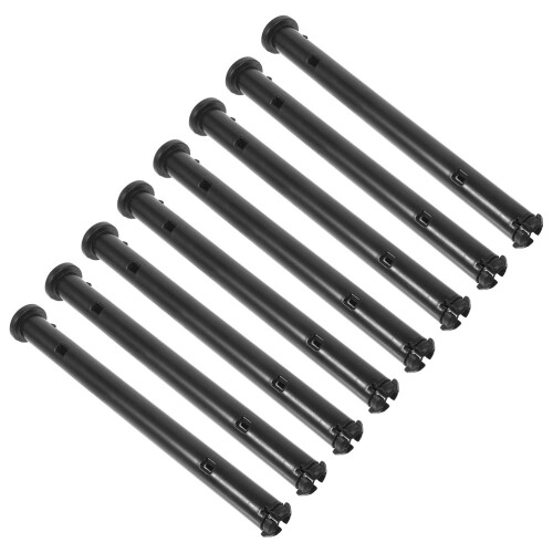24Pièces Goupilles Nylon Universelles Couvercles Maison Noir 2