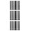 24Pièces Goupilles Nylon Universelles Couvercles Maison Noir 5
