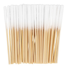 Soft Cotton Tip Design Swabs with Extended Handle No Harmful Substances Suitable for Pet Grooming and Skincare Applications Multi Use Pointed Swabs