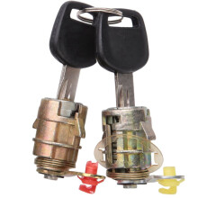 2X Nouveau Barillet D'Allumage et Serrures de Porte et Serrure à Gaz avec 4 Clés pour Pickup Hilux RN85 LN106 1988-1997
