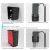 2X Suitable for Starlink Ethernet Adapter Satellite Bracket Wall-Mounted Storage Rack Starlink Rack Black 4