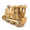 2St Ornament Set Retro Khaki, Creatief Houtdecoratie 2