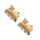 2St Ornament Set Retro Khaki, Creatief Houtdecoratie 4