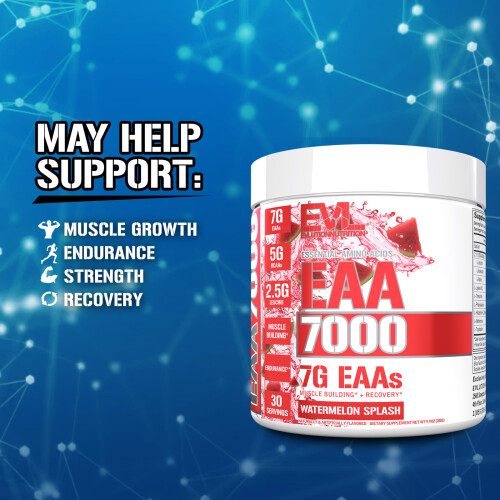 EVLution Nutrition, EAA 7000, Splash Melon, 9,9 oz (282 g) 2