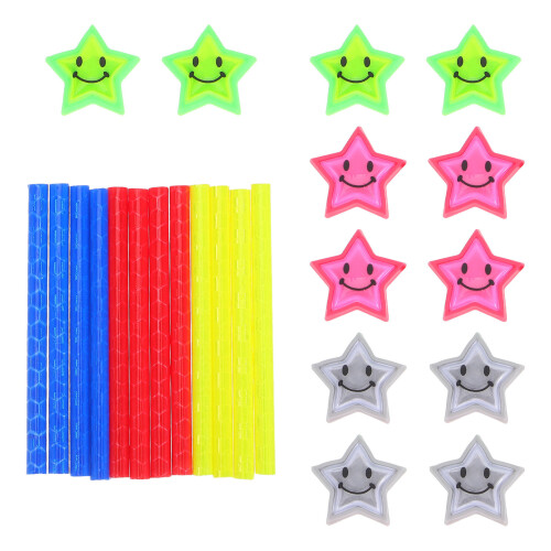 48Pièces Bandes Réfléchissantes Assorties Décoration 1