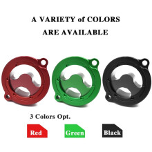 Para KLR650 KLR 650 1987-2022 Tapa de Cubierta de Filtro de Aceite de Motocicleta Accesorios de Aluminio CNC para Motocicleta Negro