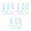 21Pièces Culottes Jetables Respirantes Multicolores 3
