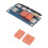 Capa AcríLica para Orange Pi Zero 2W Orange Pi Zero 2W Capa Protetora para Placa MãE com Dissipadores de Calor CompatíVeis 9