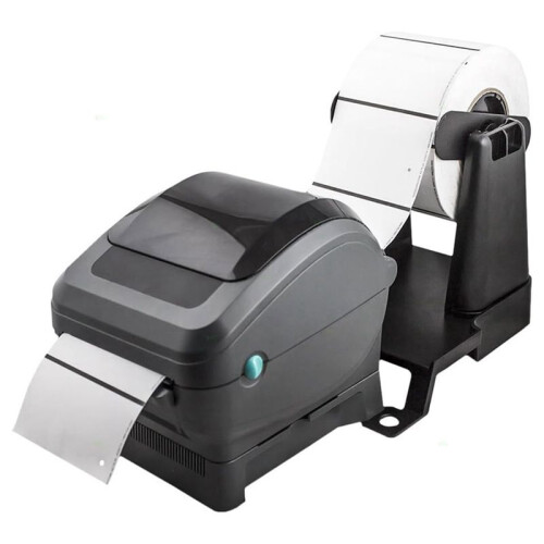 External Roll Label Holder 1"-4" Wide 1/1"-3" Core Mount Stand Assembly for All Desk Label Printers 2