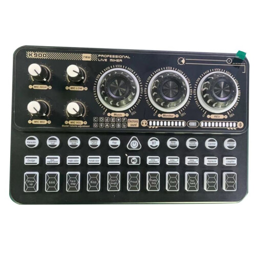 SK900 K900 Mixer Live Equipment Mobile Phone Computer USB External Multi-Function Sound Card English Version 2
