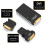 External Graphic Video Adapter USB 2.0 to DVI/VGA/-Compatible Multiple Monitors Display Extend/Mirror for Windows 8