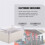 Clear Cover Plastic Electronic Project Junction Box 100 x 68 x 50mm 6