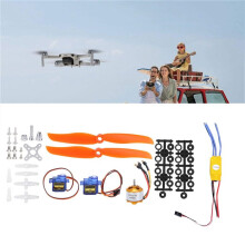 SG90 Servo 2212 KV2200 Brushless Motor 30A ESC 6035 Propeller Accessory Electric Motor Kit for Rc Airplane Motor