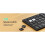 Foldable  Keyboard with Touchpad - Wireless Portable Keyboard with Stand, Rechargeable Full-Size Ultra-Slim 3