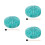 3Pièces Instruments De Percussion Mini En Acier Colorés Pour Débutants 9