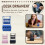 Manual Rotation Update Hanging Book Counter with Digital Storage for Classrooms Libraries and Reading Challenges Black 2