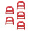 5Pièces Ergonomique Rouge En Pour Chariot De Course 8