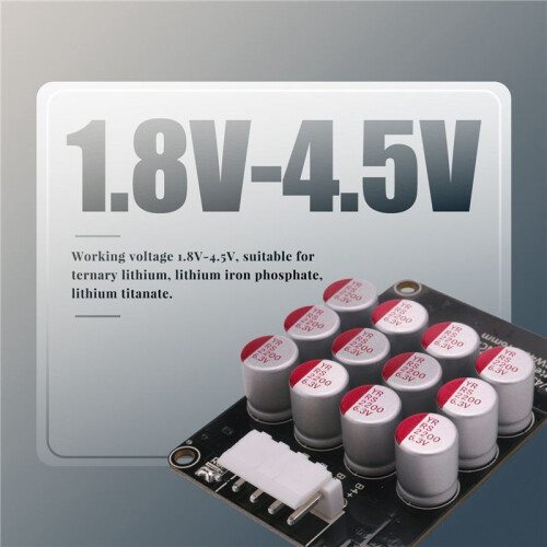 20X 4S 5A Whole Group Balancer Active BMS Board Lithium Lipo Lifepo4 Battery Equalizer  Transfer Capacitor 2