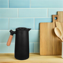 Bouilloire Isotherme 1 L pour la Maison, Capacité, Idéale pour le Bureau ou les Voyages, pour Garder au Chaud Pendant Longtemps