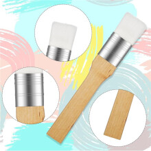 Kunstpinsel-Set, 12-Teilig, Holzpinsel für Künstler, Erwachsene und Kinder, Körper- und Gesichtsbemalung, Acrylmalerei, Aquarell