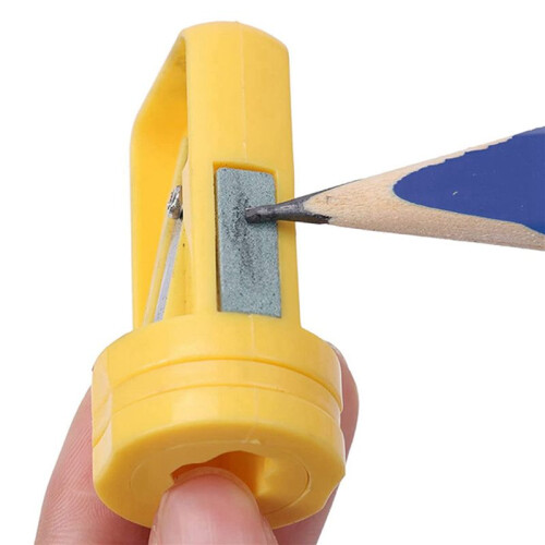 Carpenter Pencil Sharpener- 8 Pack Manual Pencil Sharpener for Flat Carpenter Pencils , Portable Pencil Sharpening Tool 2
