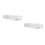 2Pcs Clear Acrylic Cap Organizer Rack Space-Saving Hat Stand for Caps 4