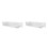 2Pcs Clear Acrylic Cap Organizer Rack Space-Saving Hat Stand for Caps 8