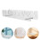 2Pcs Clear Acrylic Cap Organizer Rack Space-Saving Hat Stand for Caps 11