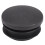 Black Plastic 35mm Dia Blanking End Caps Round Tube Insert 5 Pcs 6