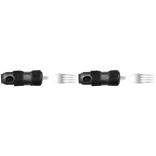 2Stk Portable Senioren Gabel Adaptive Esstisch Besteck 1