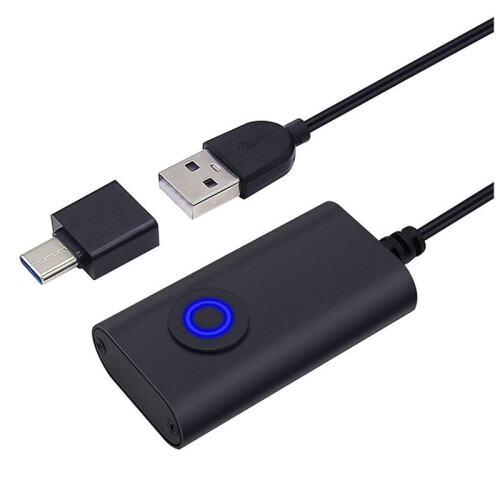 2X 2 in 1 USB Mouse Jiggler Undetectable Mouse Mover Automatic Computer Mouse Mover Jiggler Keeps Computer Awake Mouse 1